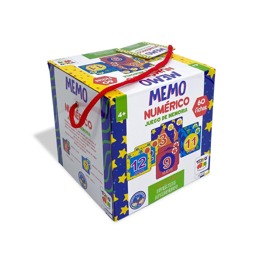 Juego educativo memorice números
