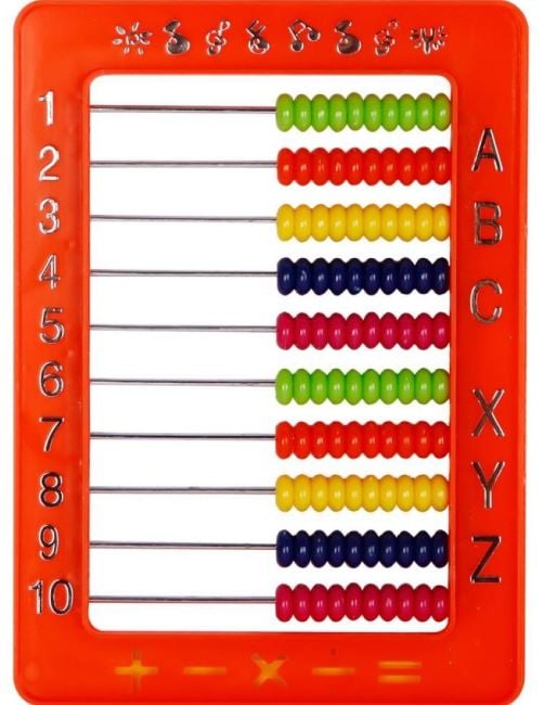 Ábaco plástico