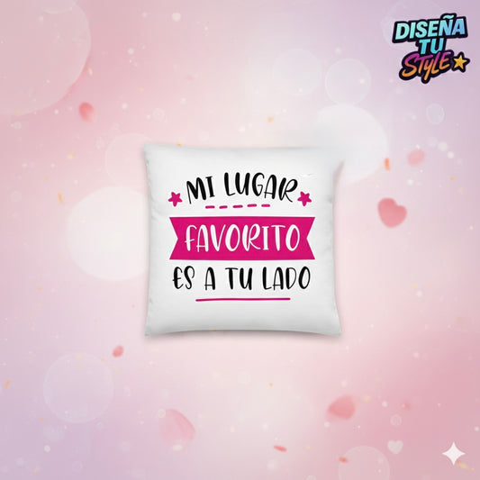 Cojín personalizado