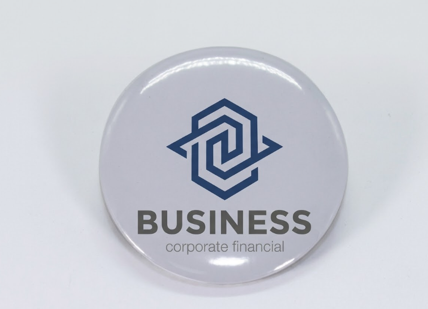 Chapita personalizada 56mm empresa