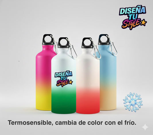 Botella termosensible sublimada