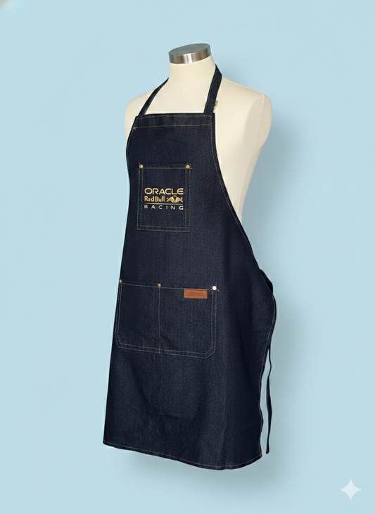 Delantal de mezclilla personalizado