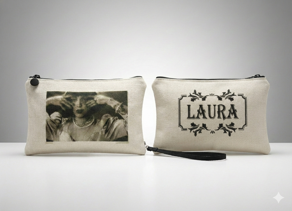 Estuche lino poliester 15x24 personalizado