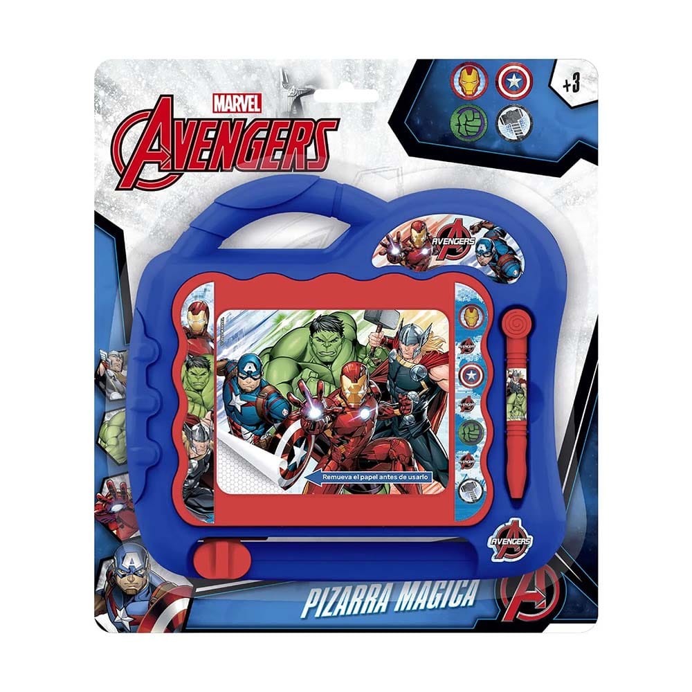 Pizarra mágica temática de Marvel Avengers