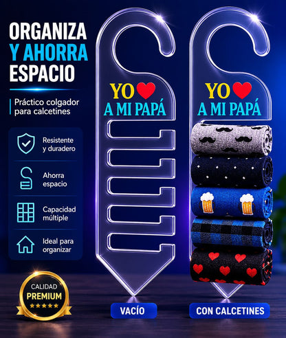 Colgador de calcetines personalizado