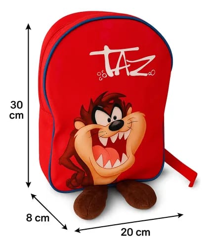 Mochila con diseño de Taz de Looney Tunes