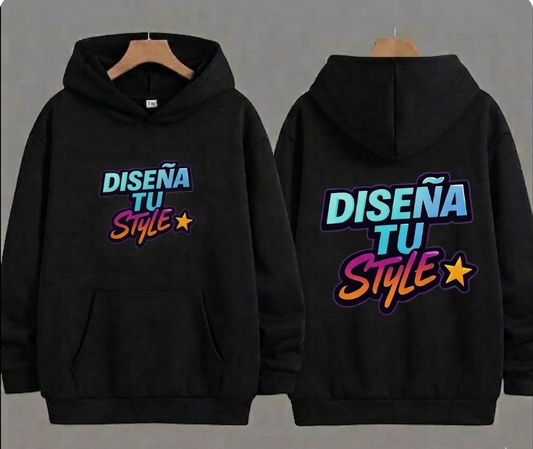 Poleron personalizado 2 estampados