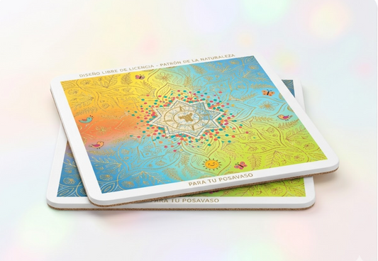 Set de posavasos personalizados